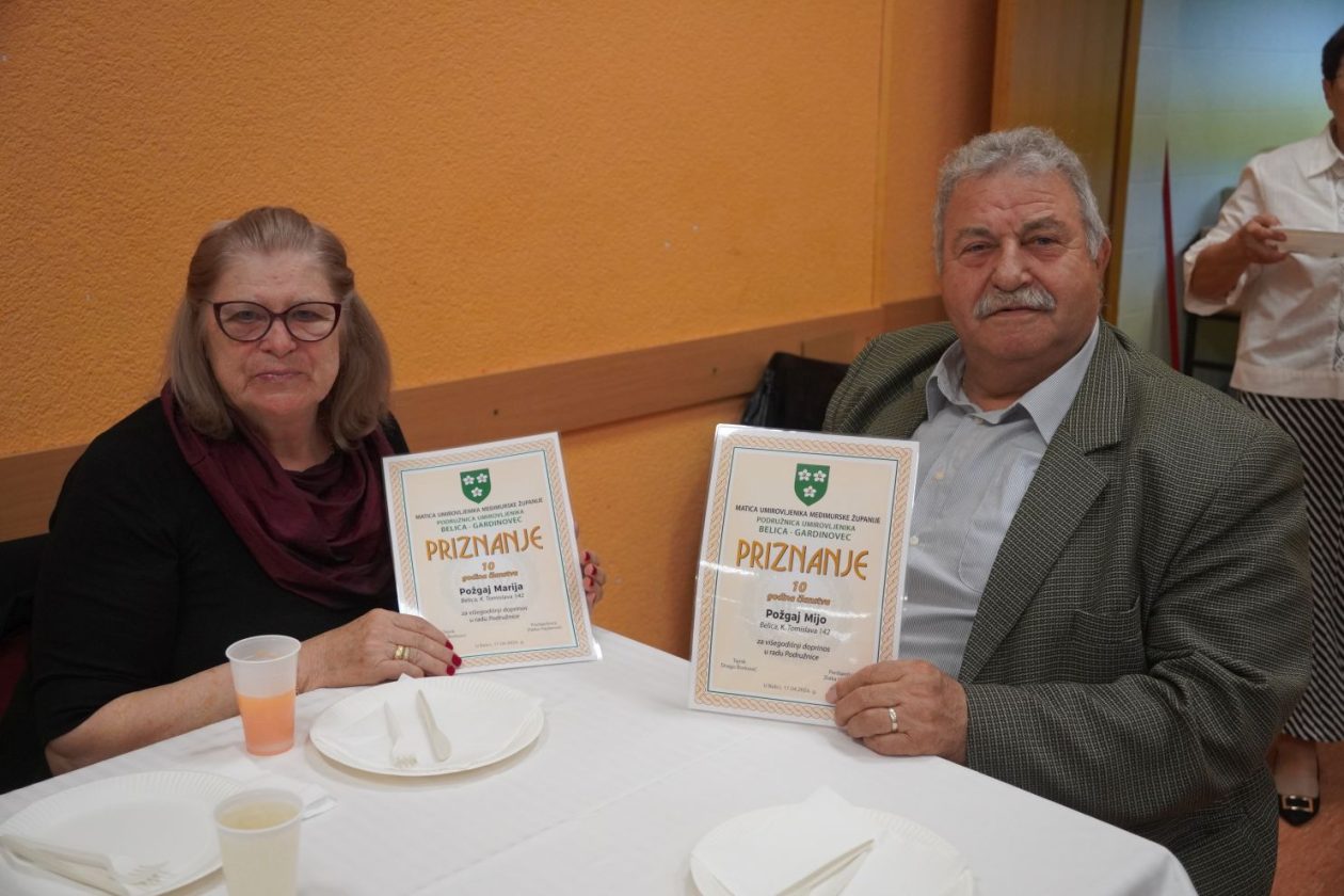 Godišnja skupština umirovljenici Belica i Gardinovec (1)