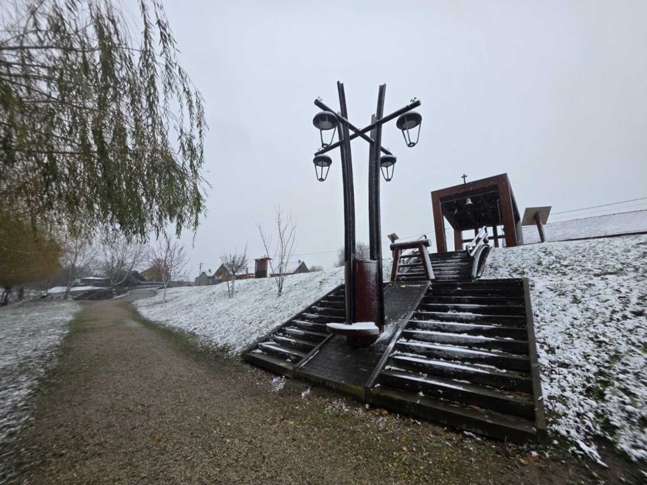 Gornje Međimurje, snijeg, pahulje 2025 zima (1)