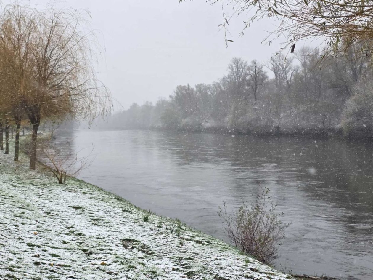 Gornje Međimurje, snijeg, pahulje 2025 zima (2)