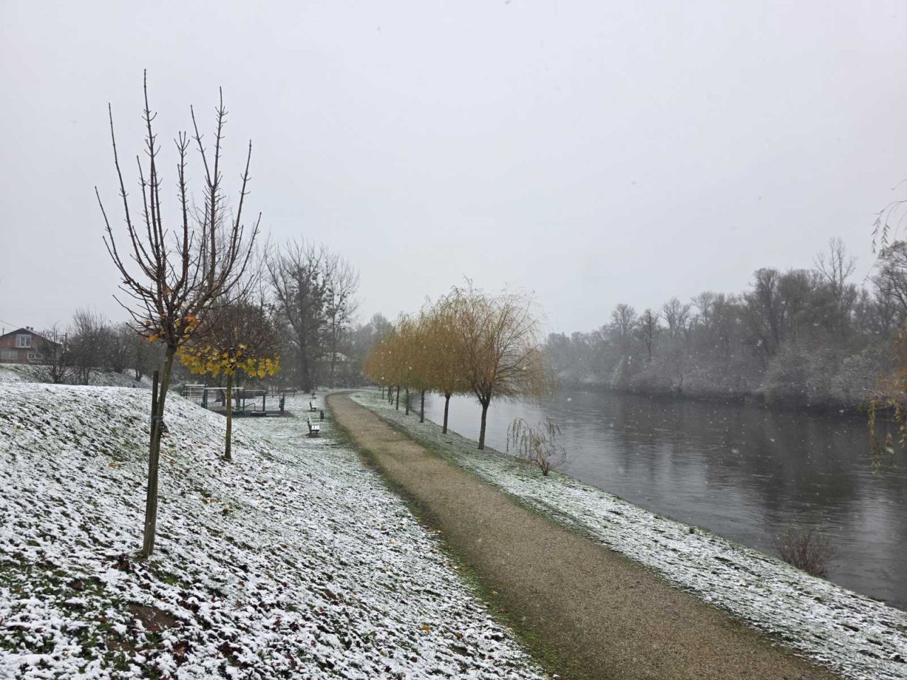 Gornje Međimurje, snijeg, pahulje 2025 zima (5)