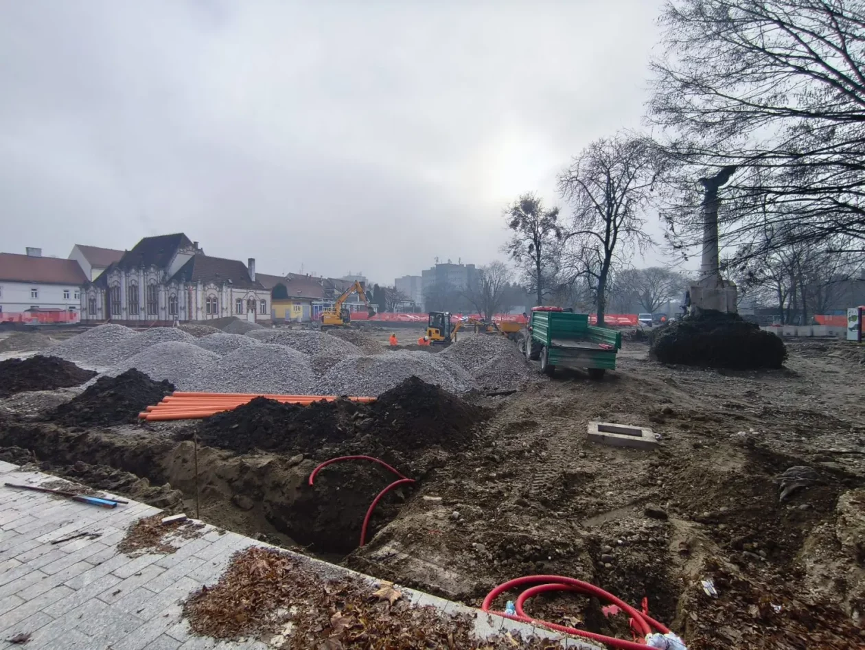 Grad Čakovec Trg Republike radovi (2)