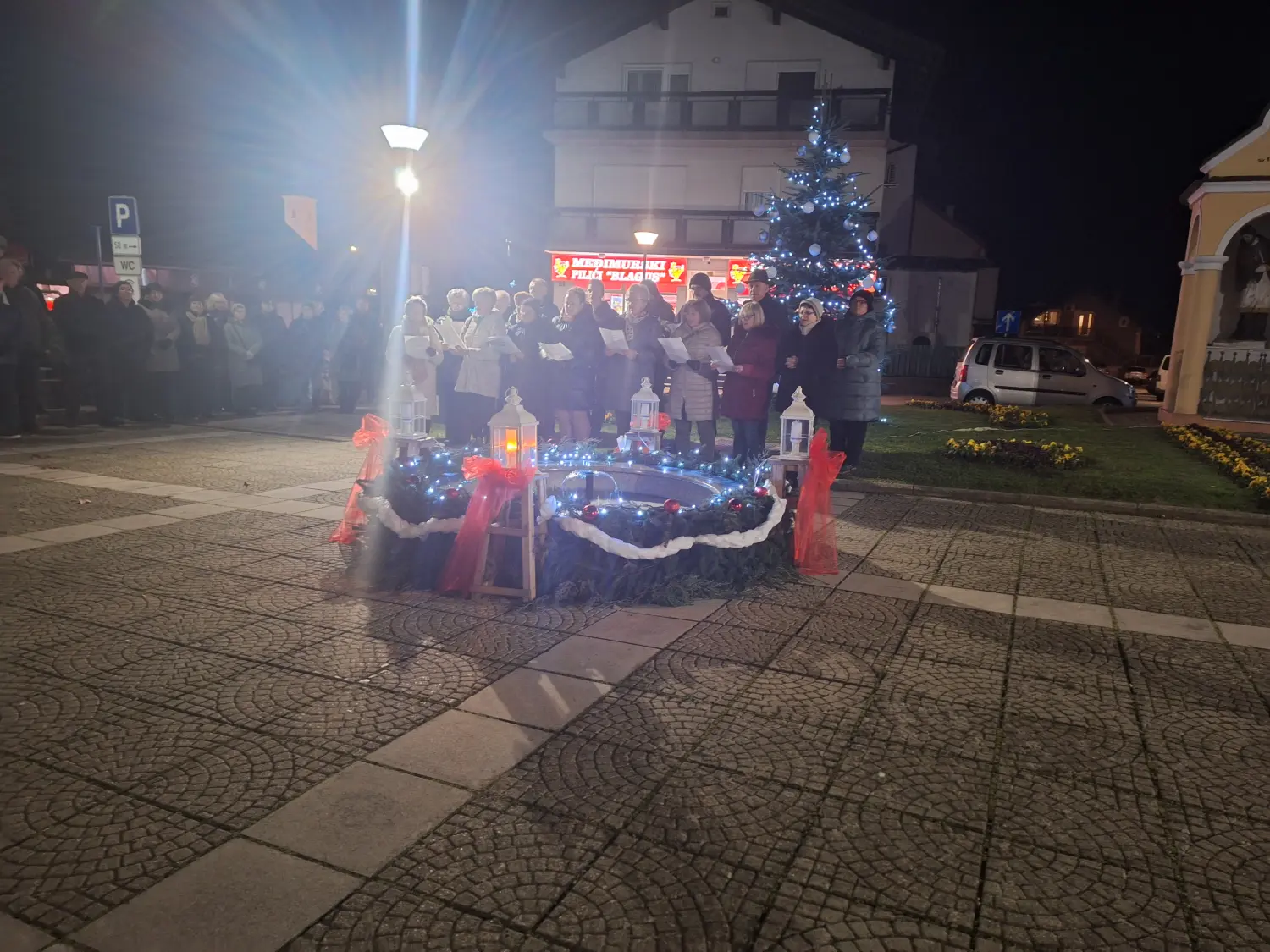 Grad Mursko Središće, Advent 2024, prva svijeća (1)