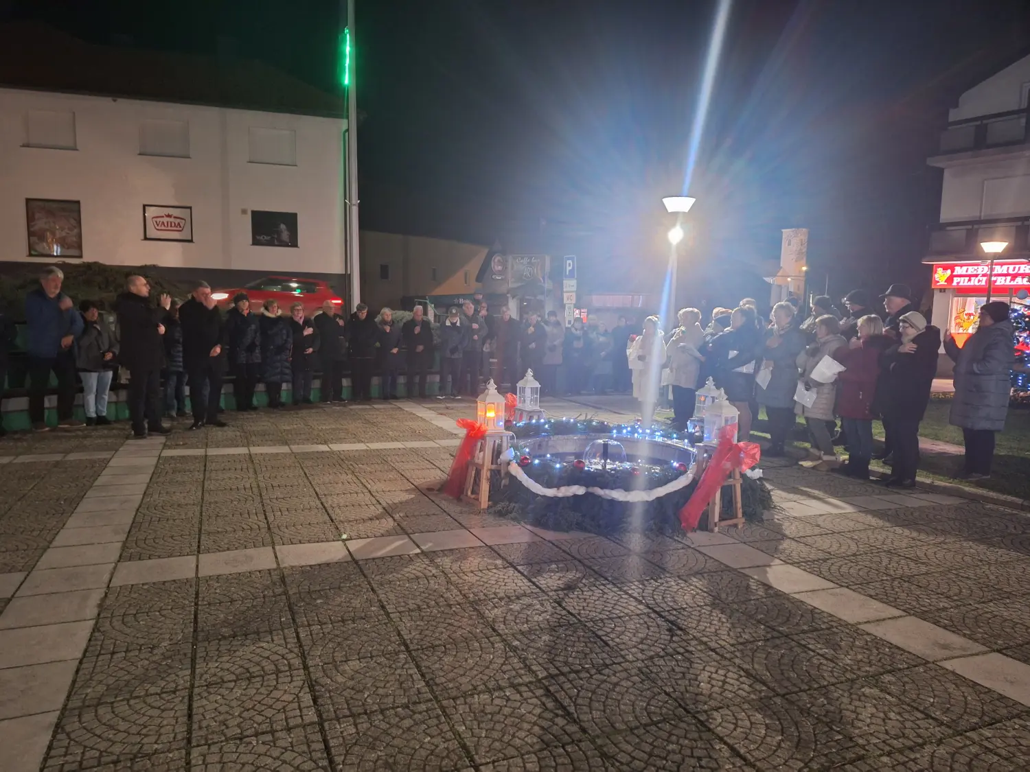 Grad Mursko Središće, Advent 2024, prva svijeća (10)