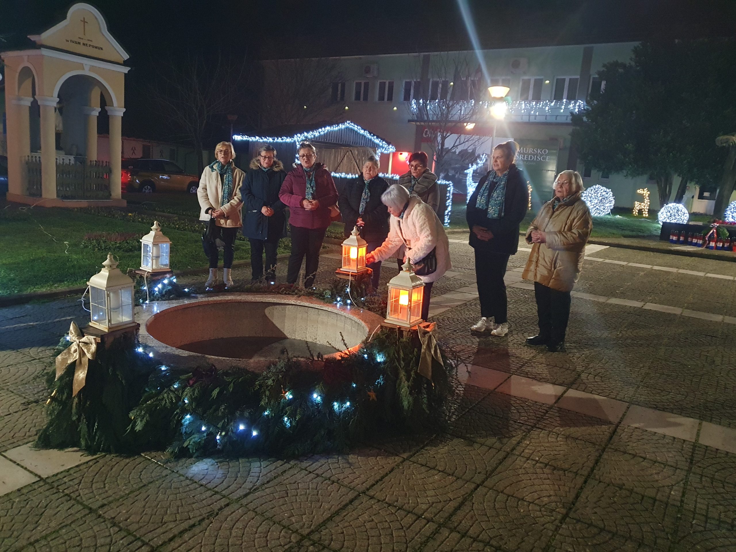 Grad Mursko Središće paljenje 2. adventske svijeće (2)