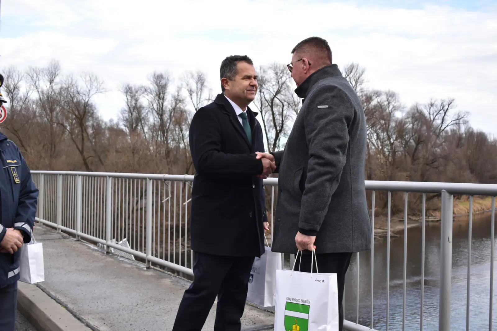 Grad Rudara – Mursko Središće – susret policije slovenija i hrvatska (3)