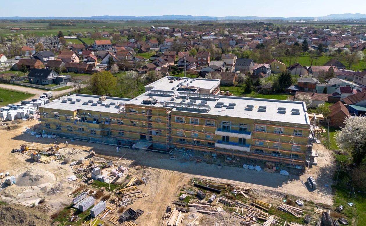 Gradilište sjeverno Nedelišće – dron (1) Gradilište sjeverno Nedelišće – dron (1)