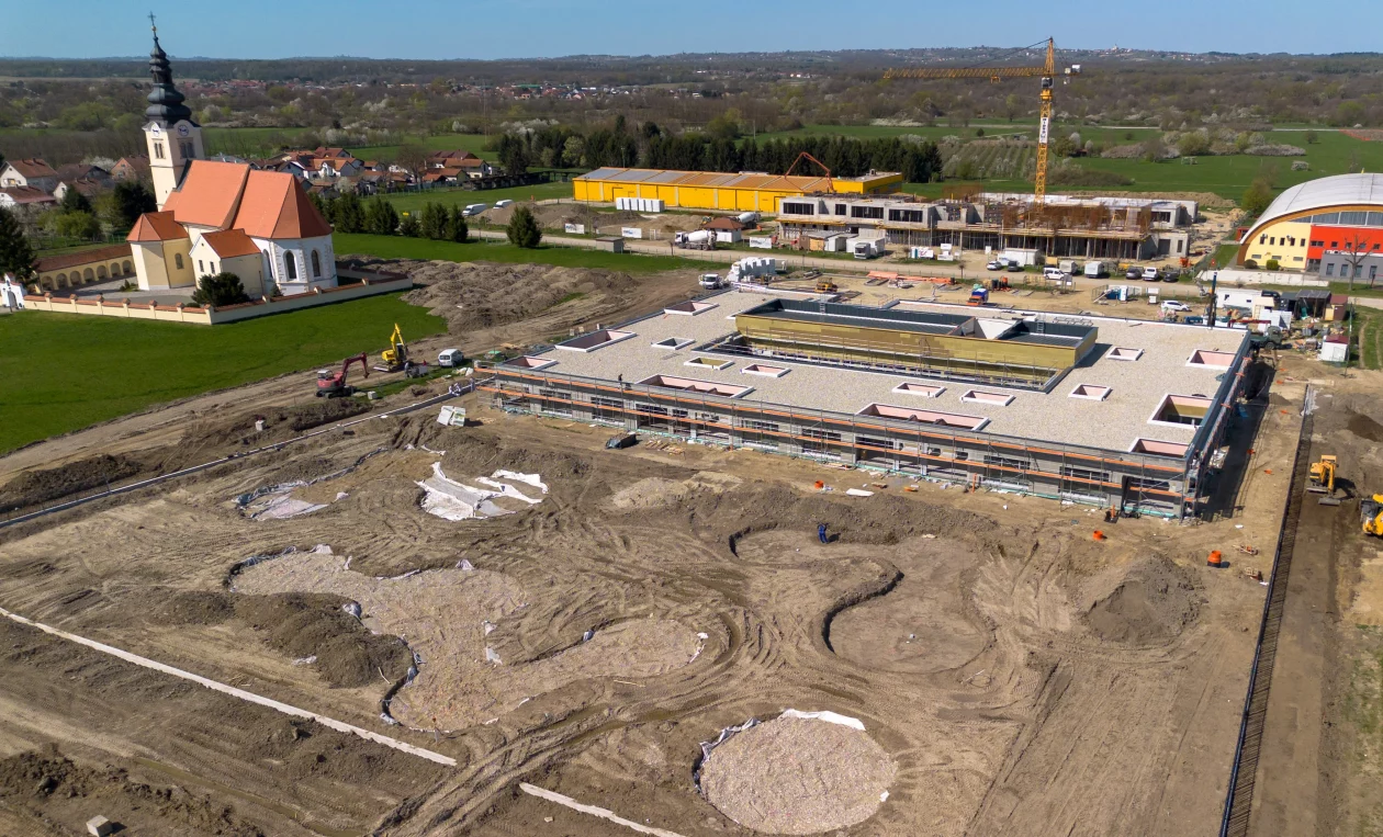 Gradilište sjeverno Nedelišće – dron (7) Gradilište sjeverno Nedelišće – dron (7)