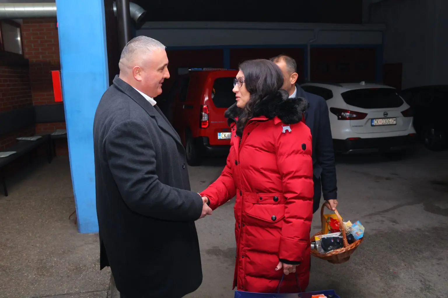 Gradonačelnica Ljerka Cividini i župan Matija Posavec obišli žurne službe tijekom novogodišnje noći (13) Gradonačelnica Ljerka Cividini i župan Matija Posavec obišli žurne službe tijekom novogodišnje noći (13)