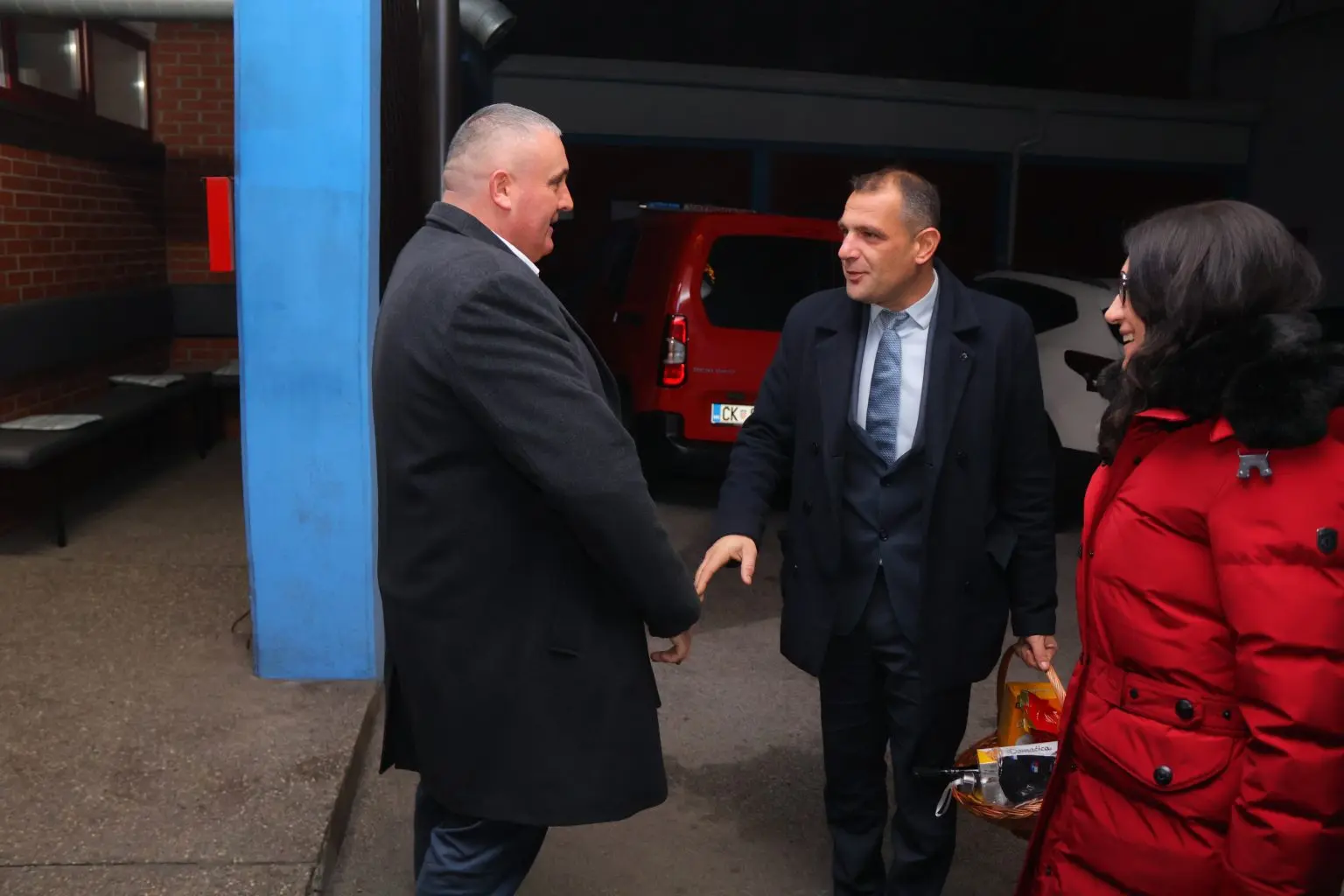 Gradonačelnica Ljerka Cividini i župan Matija Posavec obišli žurne službe tijekom novogodišnje noći (14) Gradonačelnica Ljerka Cividini i župan Matija Posavec obišli žurne službe tijekom novogodišnje noći (14)