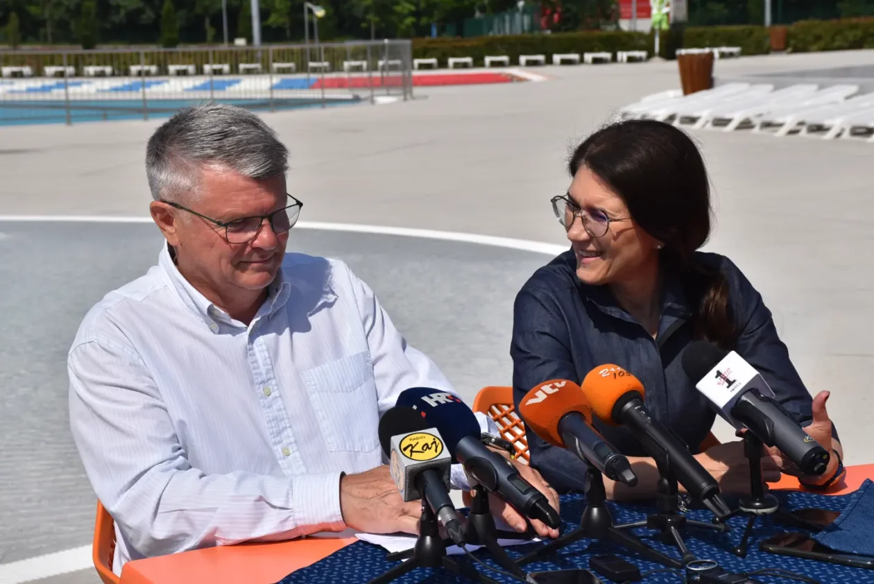 Gradski bazeni, sezona kupanja 2025. Ljerka Cividini, Miodrag Novosel (1)