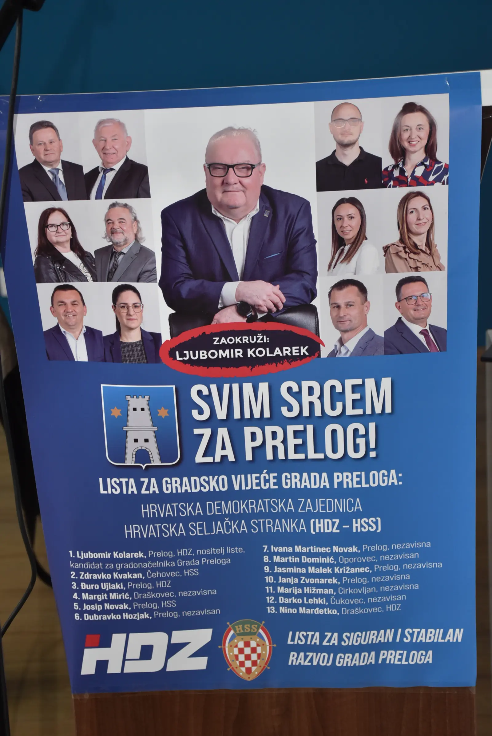 HDZ, lokalni izbori, Prelog, Ljubomir Kolarek (1)