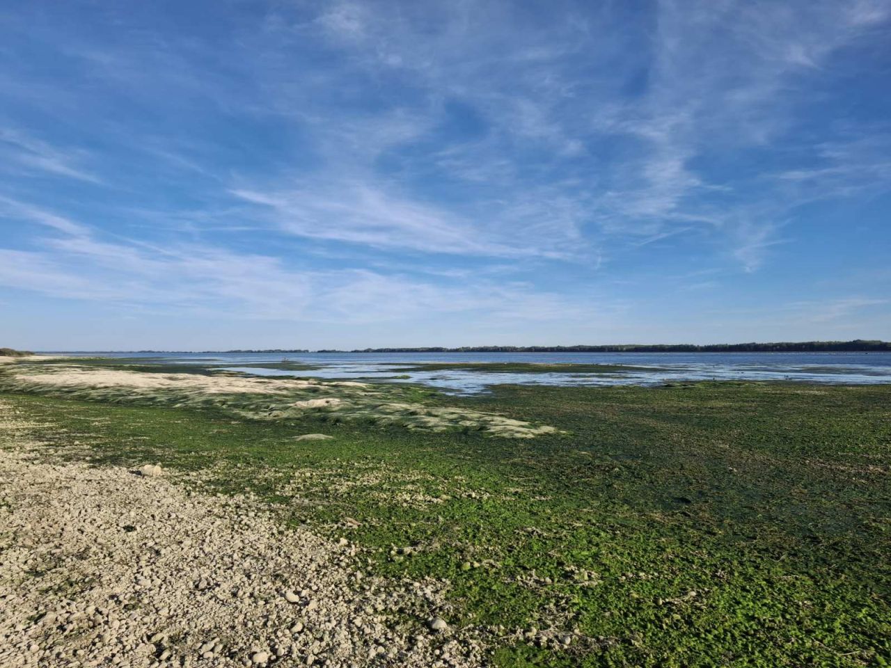 HE Dubrava Prelog vodostaj – čišćenje (1) HE Dubrava Prelog vodostaj – čišćenje (1)