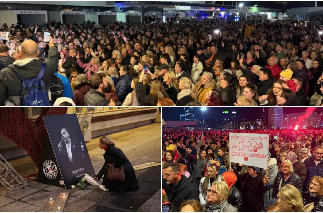 Halid Bešlić okupljanje u Sarajevu (1) Halid Bešlić okupljanje u Sarajevu (1)