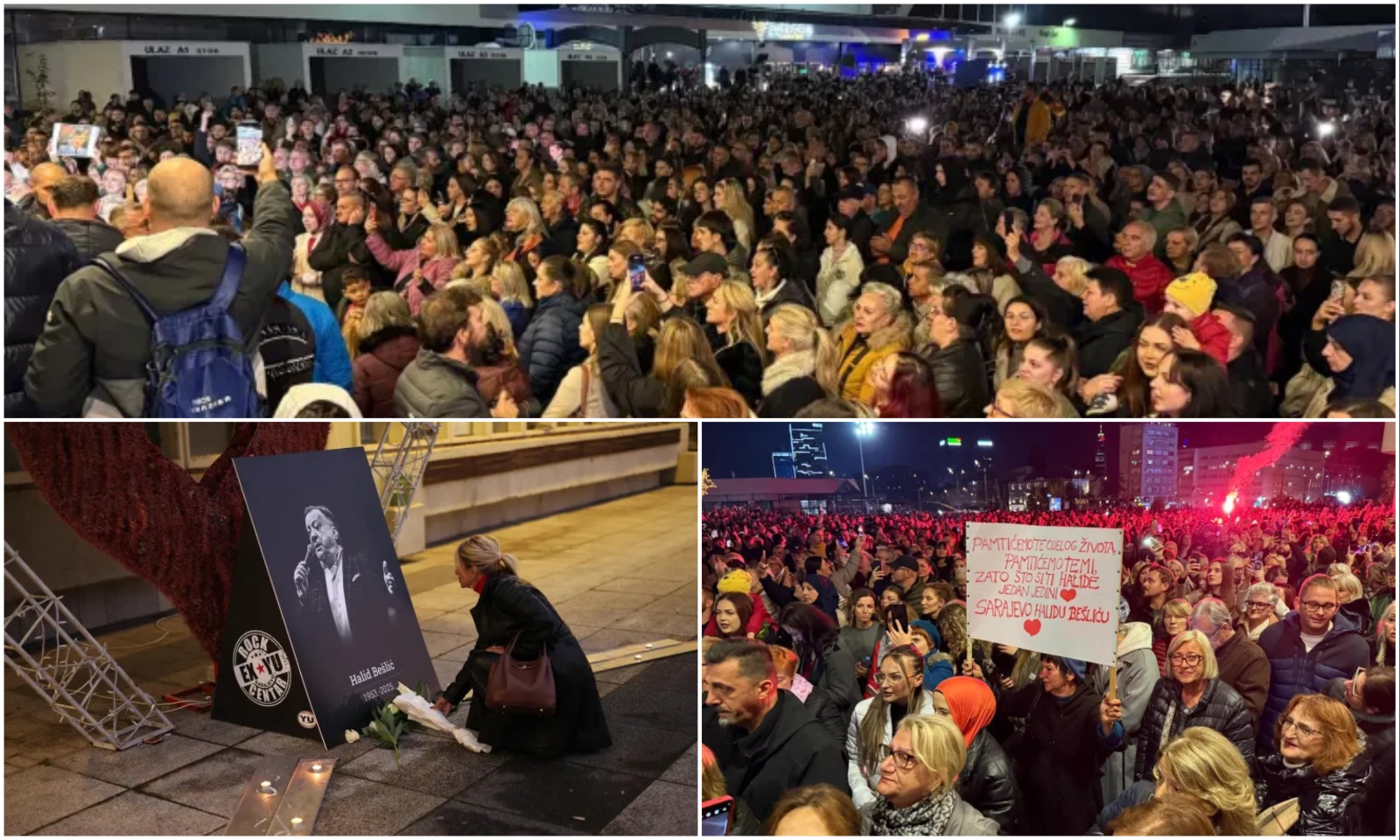 Halid Bešlić okupljanje u Sarajevu (1) Halid Bešlić okupljanje u Sarajevu (1)