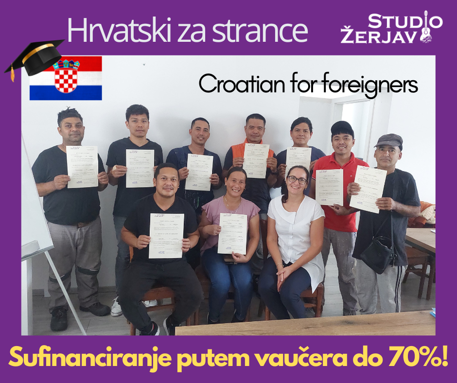 Studio Žerjav, hrvatski za strance, croatian for foreigners