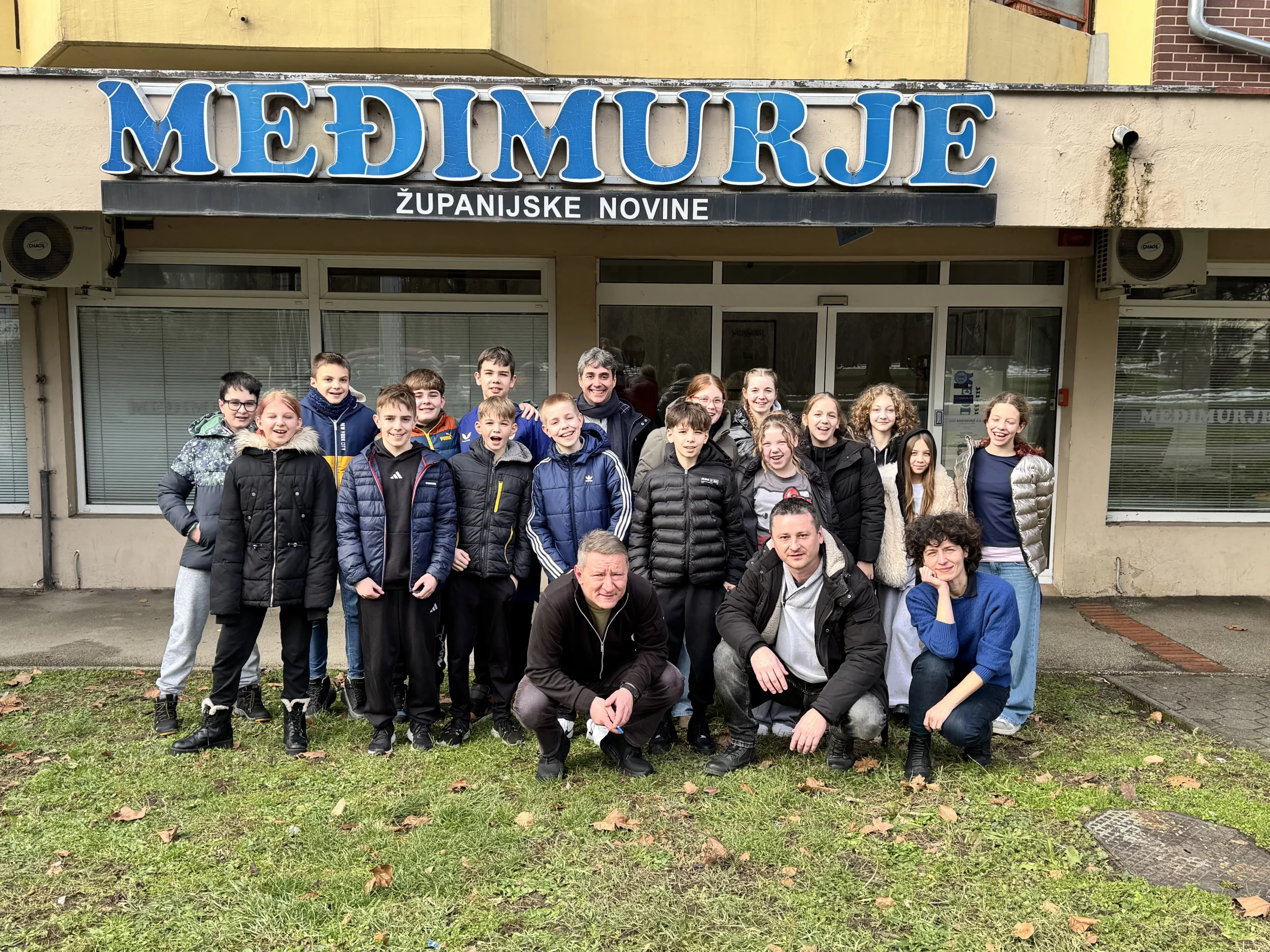 III OŠ Čakovec posjet List Međimurje (1)