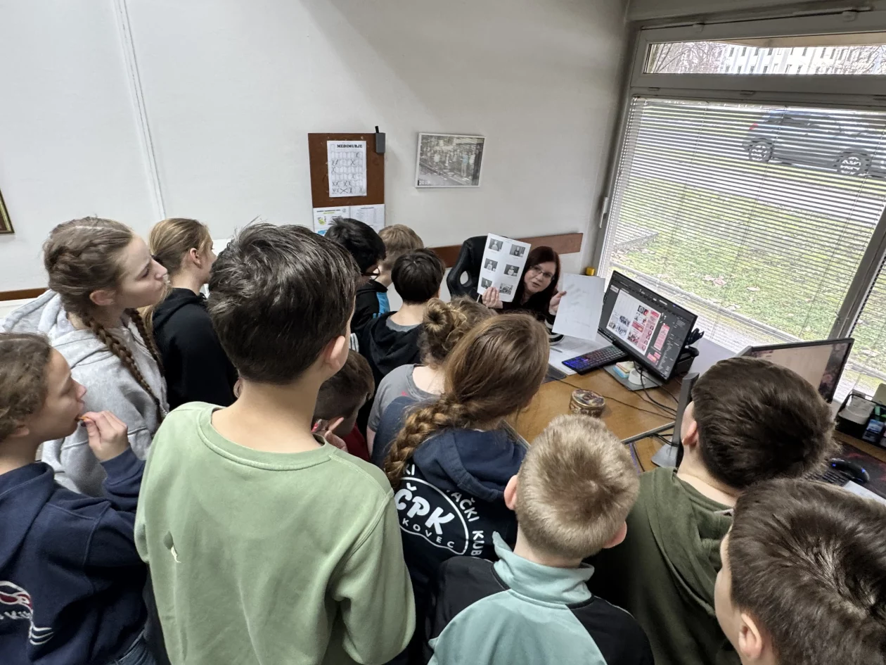 III OŠ Čakovec posjet List Međimurje (15)