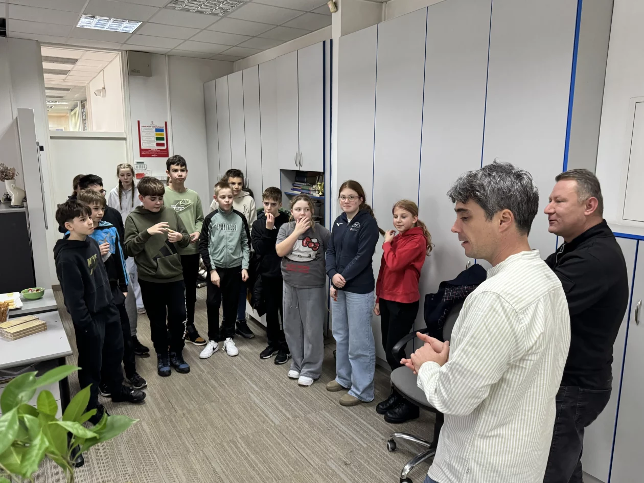 III OŠ Čakovec posjet List Međimurje (2)