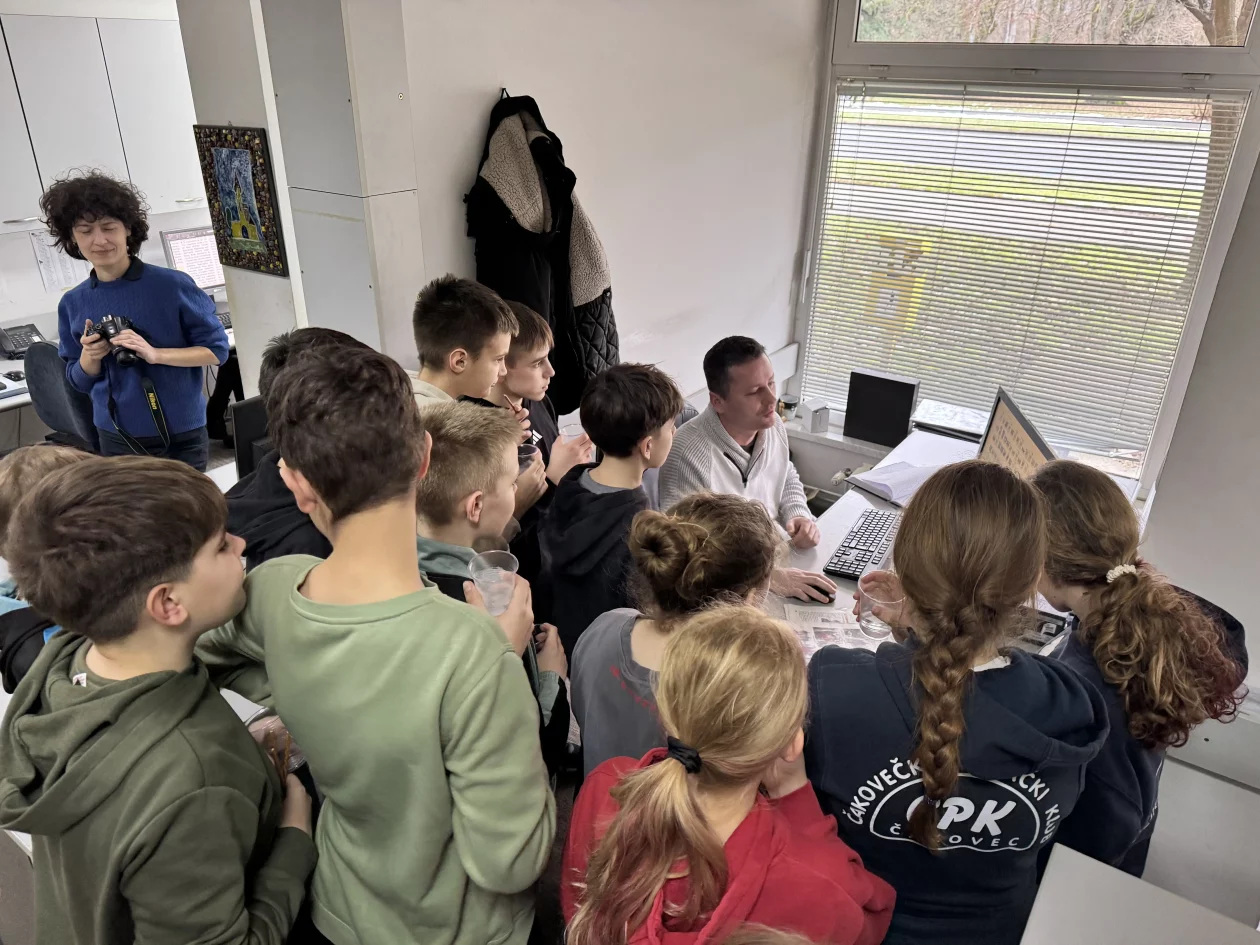 III OŠ Čakovec posjet List Međimurje (20)