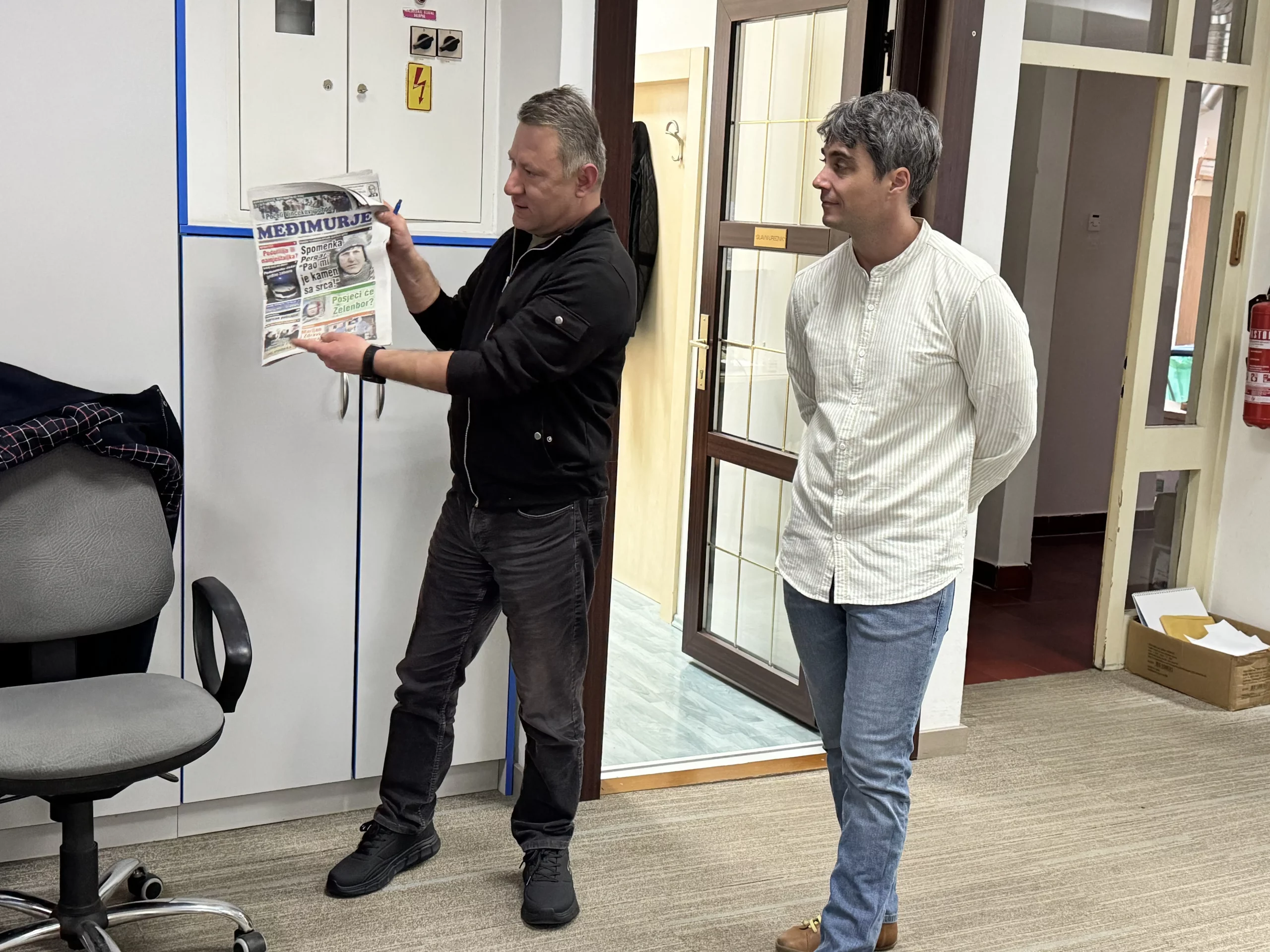 III OŠ Čakovec posjet List Međimurje (9)