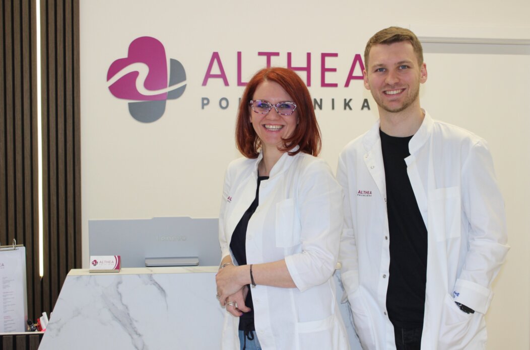 Althea Luka i Petra Mustač