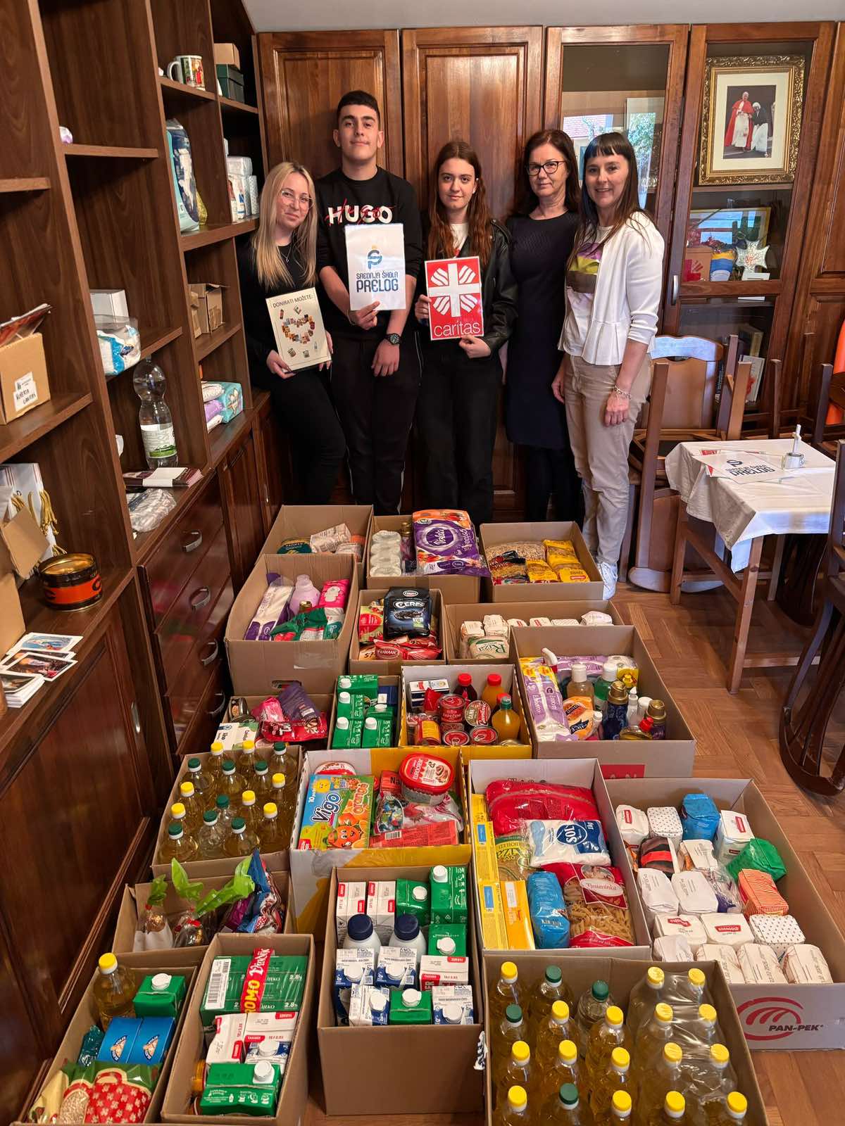 humanitarna akcija SŠ Prelog