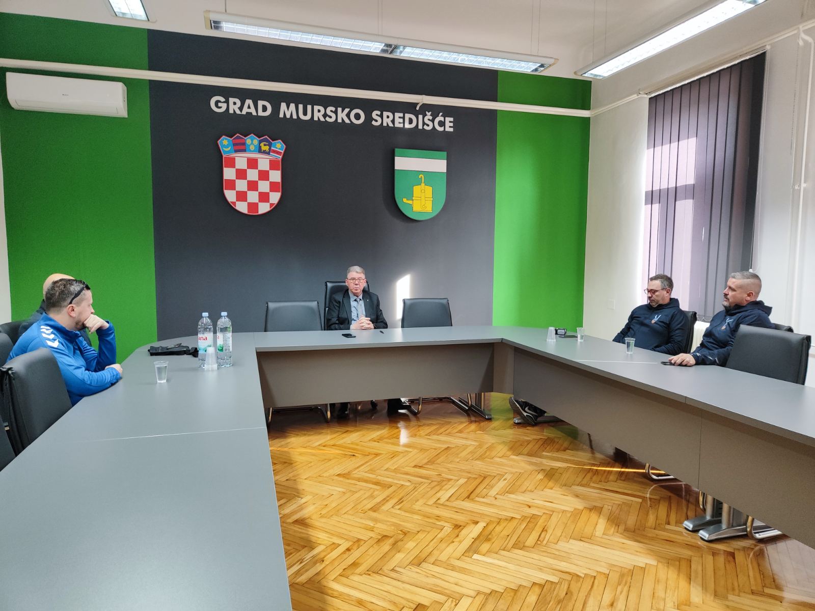 Košarkaški klub Rudar I Odbojkaški klub (OK) Plavi iz Peklenice kod gradonačelnika