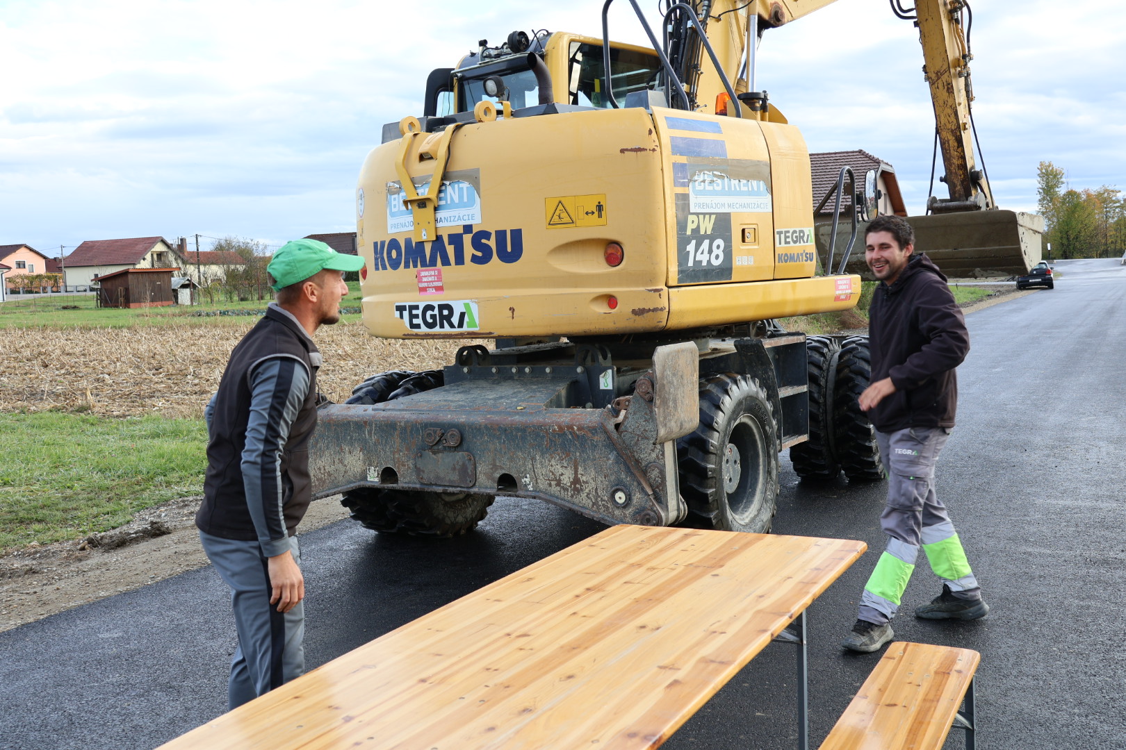 asfalt zelena ulica Draškovec asfalt zelena ulica Draškovec