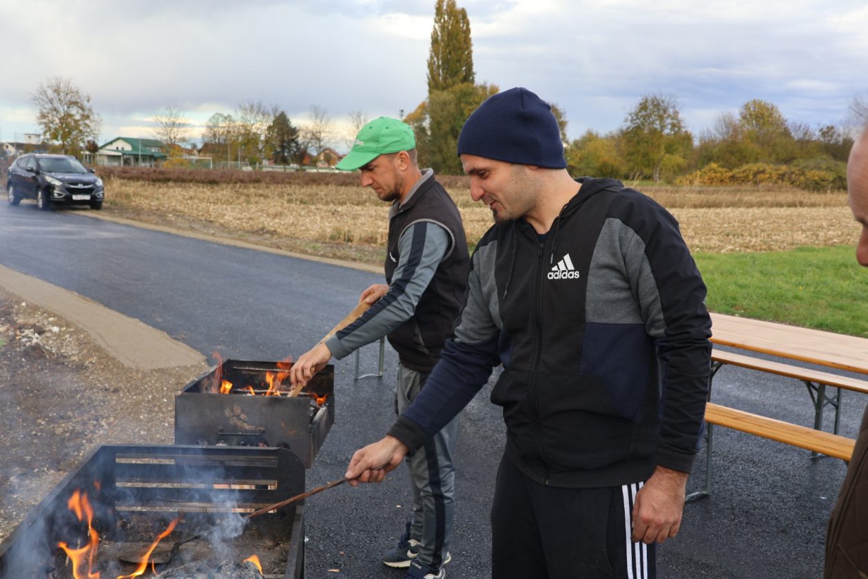 asfalt zelena ulica Draškovec