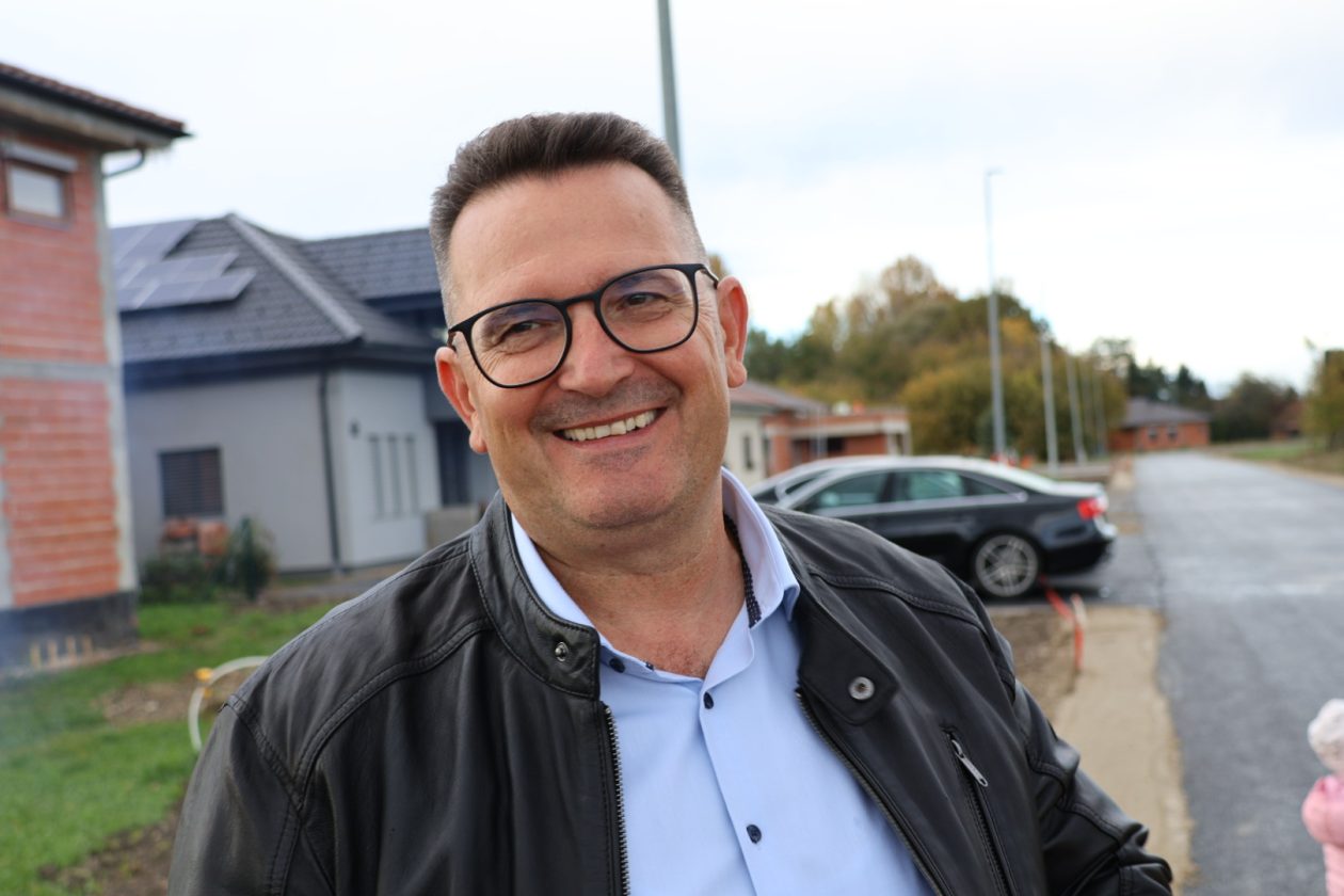 asfalt zelena ulica Draškovec