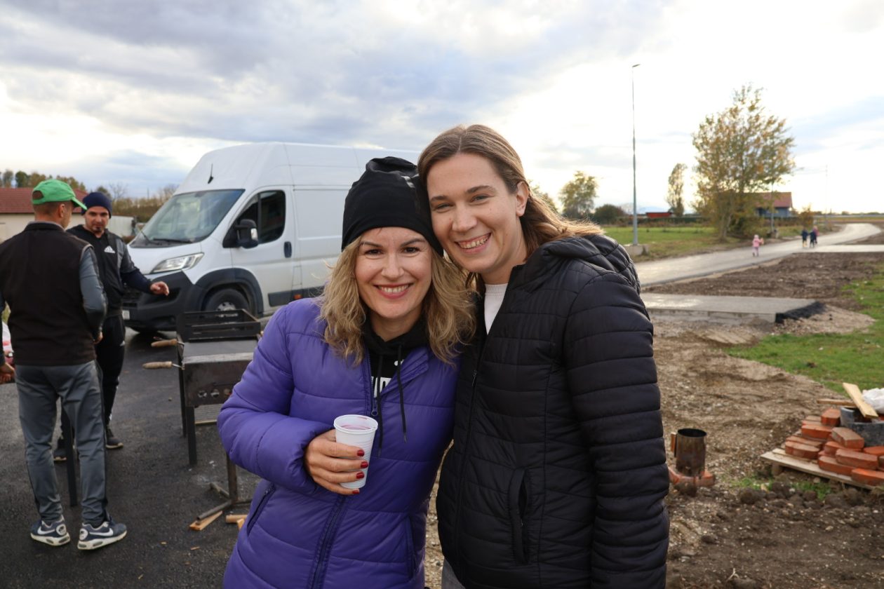 asfalt zelena ulica Draškovec