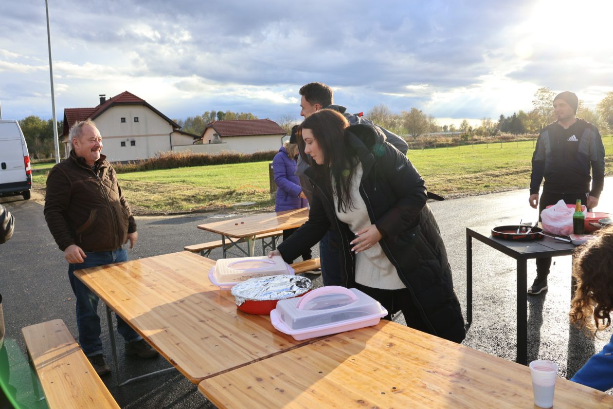 asfalt zelena ulica Draškovec
