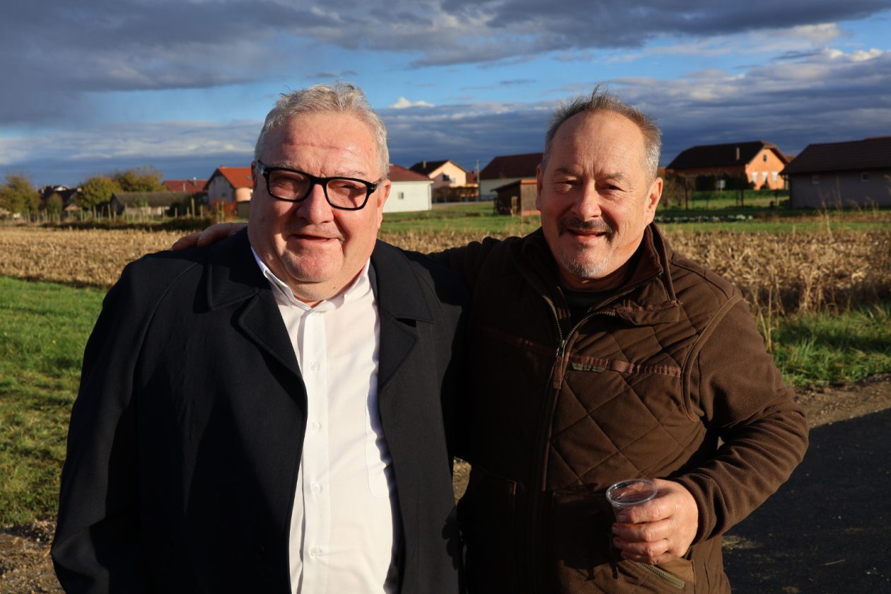 asfalt zelena ulica Draškovec