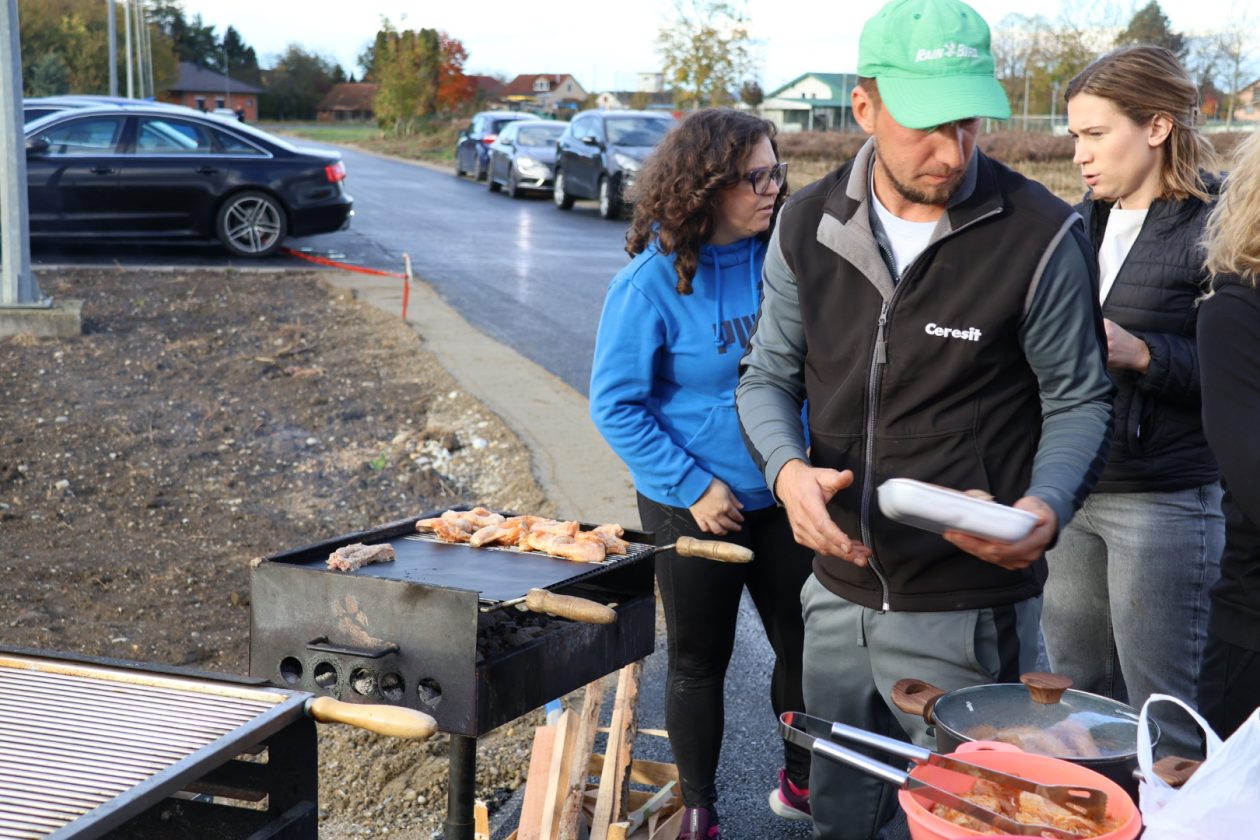 asfalt zelena ulica Draškovec