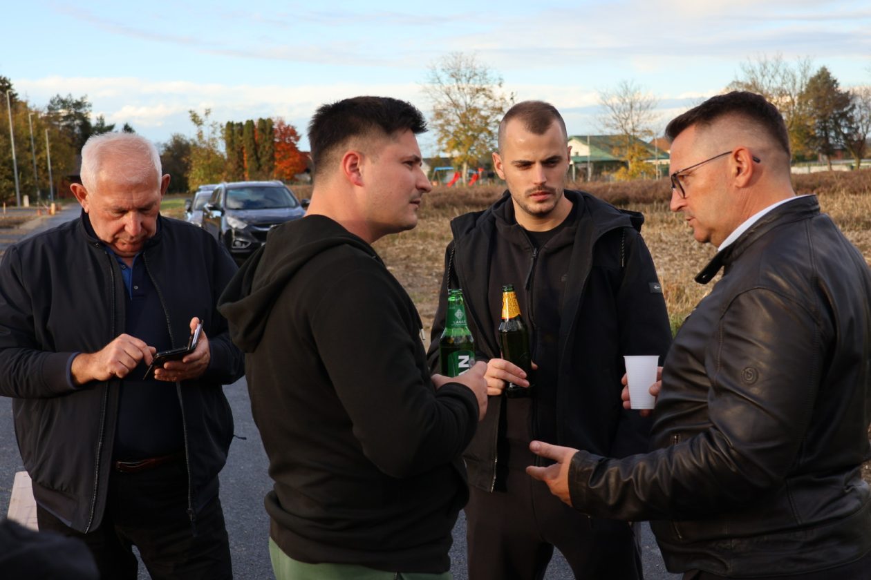 asfalt zelena ulica Draškovec