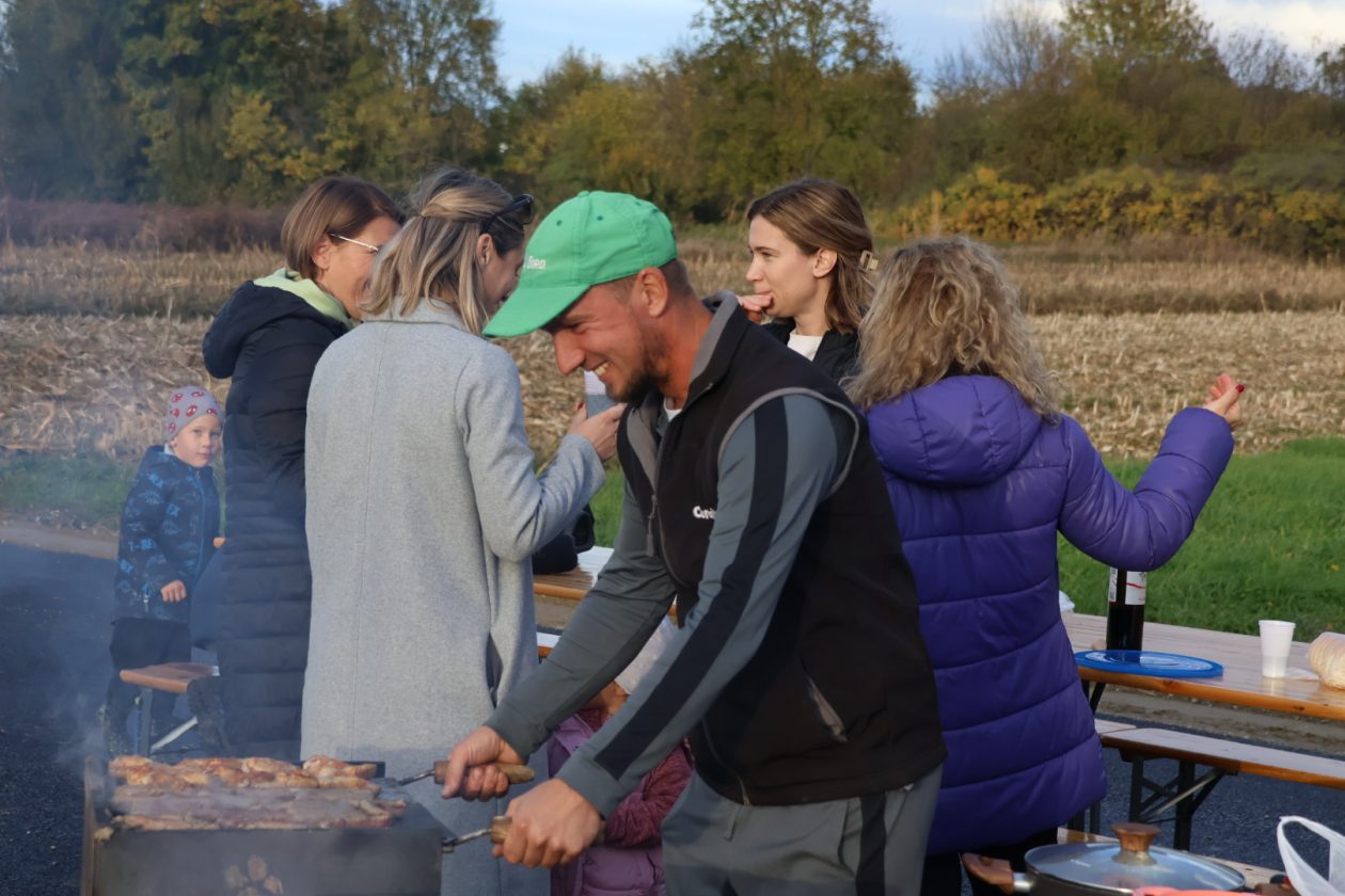 asfalt zelena ulica Draškovec