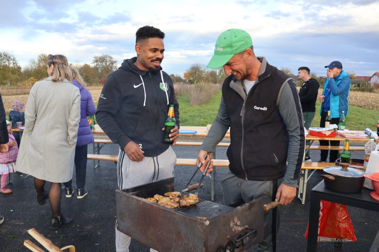 asfalt zelena ulica Draškovec