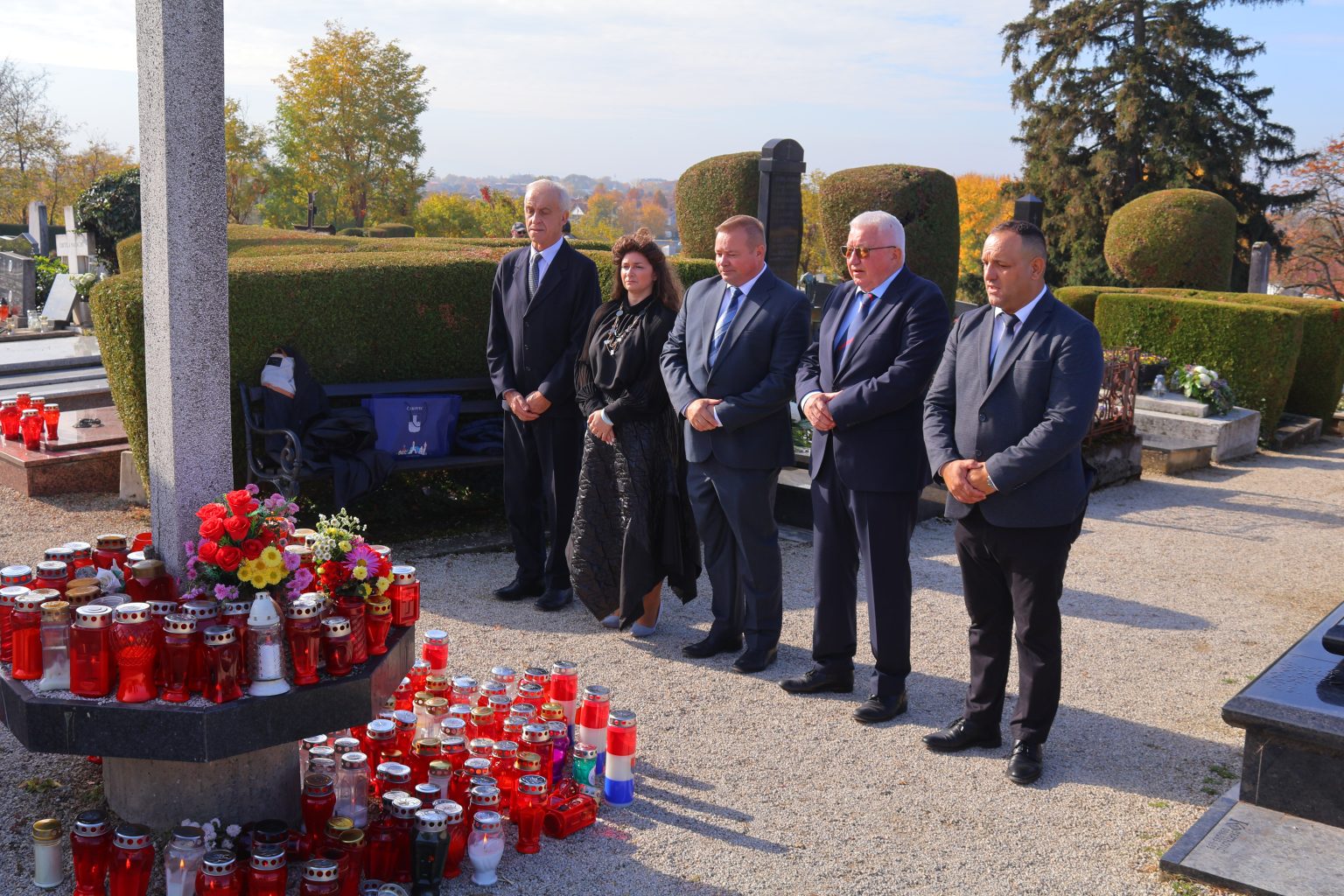 polaganje vijenaca Svi Sveti