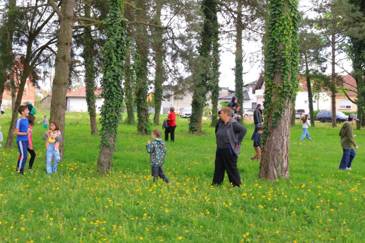 savska ves potraga za jajima