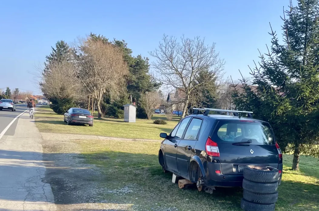 Ivanovec neregistrirani automobil