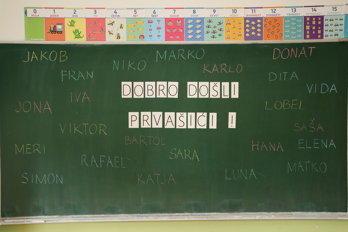prvi dan škole Prelog