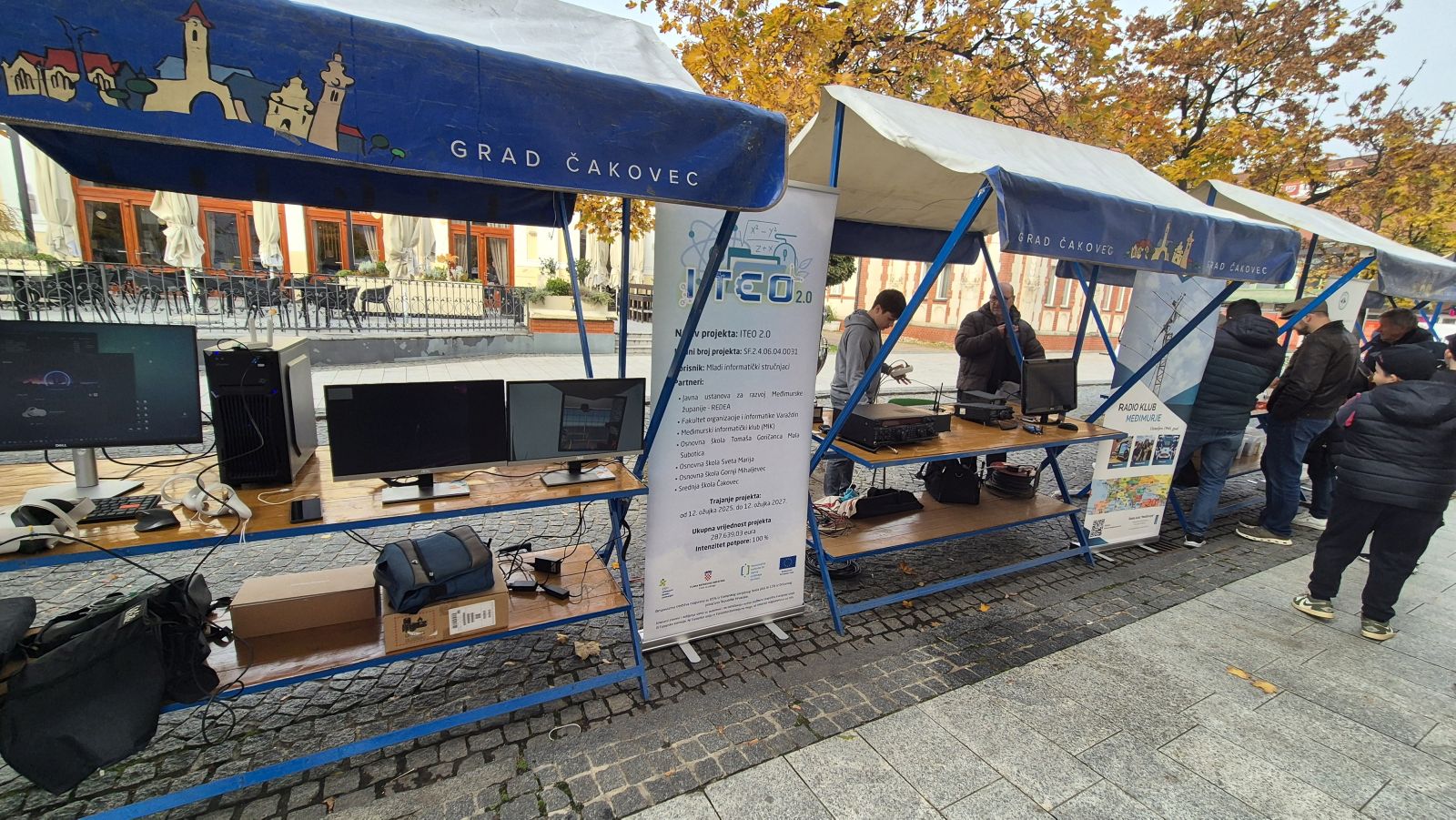 INOVACIJE NA TRGU Čakovec oduševio tehnički spektakl Udruge MIS (1)