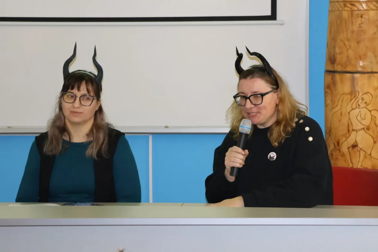 Ide Krampus, krampus, sveti nikola, prelog, KIČ Prelog, slikovnica, 5.12.2025 (17)