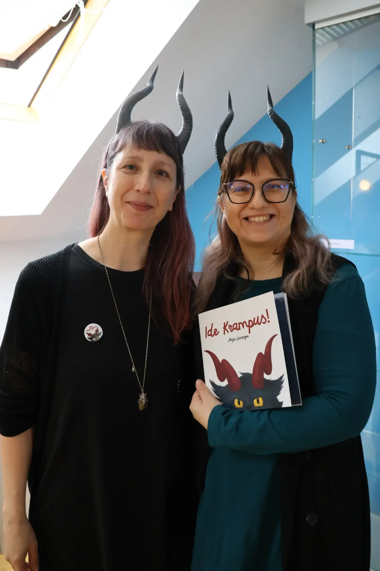 Ide Krampus, krampus, sveti nikola, prelog, KIČ Prelog, slikovnica, 5.12.2025 (3)