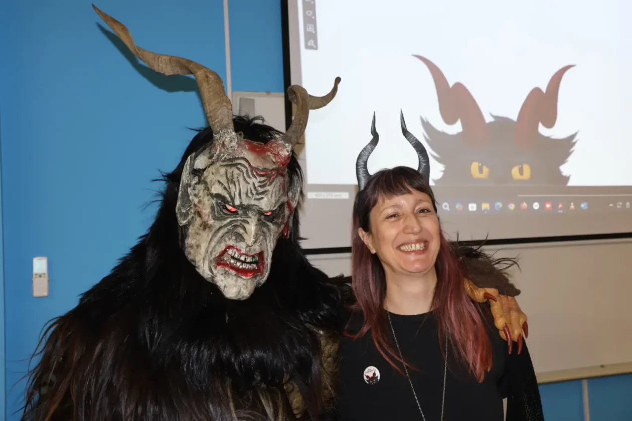 Ide Krampus, krampus, sveti nikola, prelog, KIČ Prelog, slikovnica, 5.12.2025 (44)