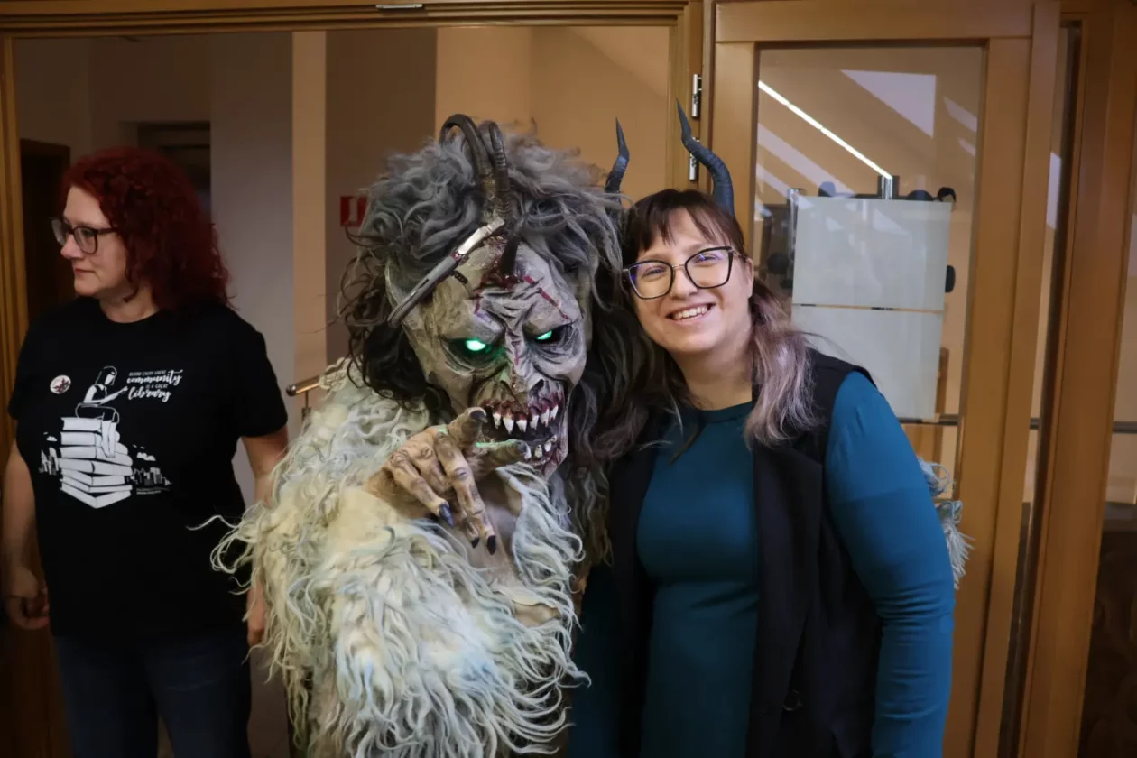 Ide Krampus, krampus, sveti nikola, prelog, KIČ Prelog, slikovnica, 5.12.2025 (45)