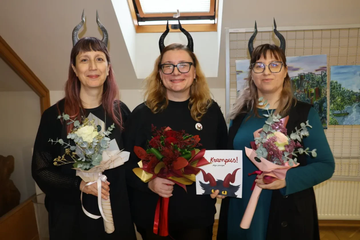 Ide Krampus, krampus, sveti nikola, prelog, KIČ Prelog, slikovnica, 5.12.2025 (56)