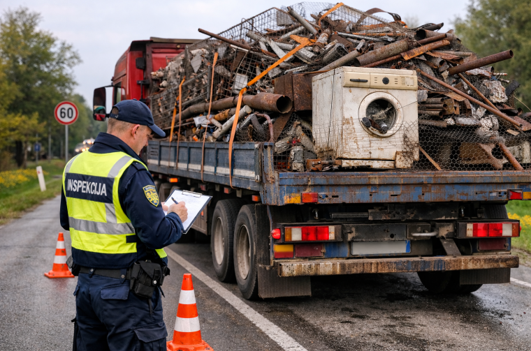 Inspekcija sakupljanje otpada kazna