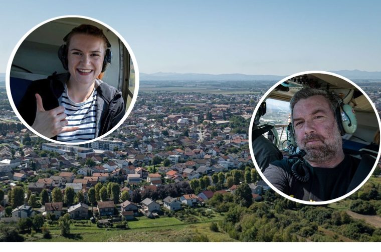 Helikopter iznad Međimurja