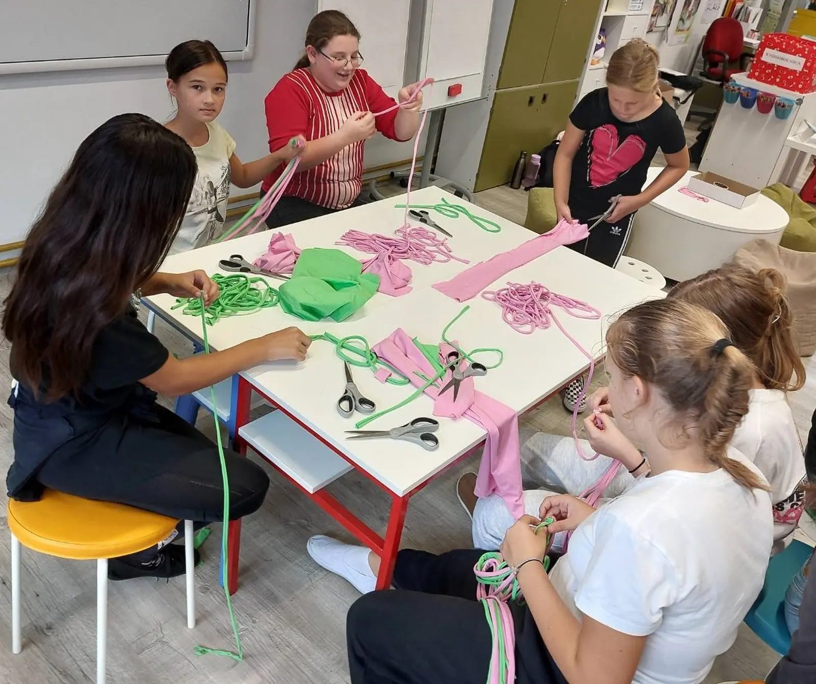 Izrada ogrlica od tkanine